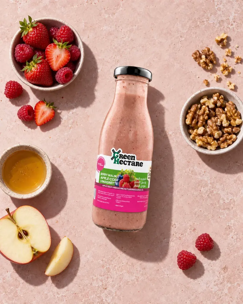 Berry Walnut Apple Cider Vinaigrette