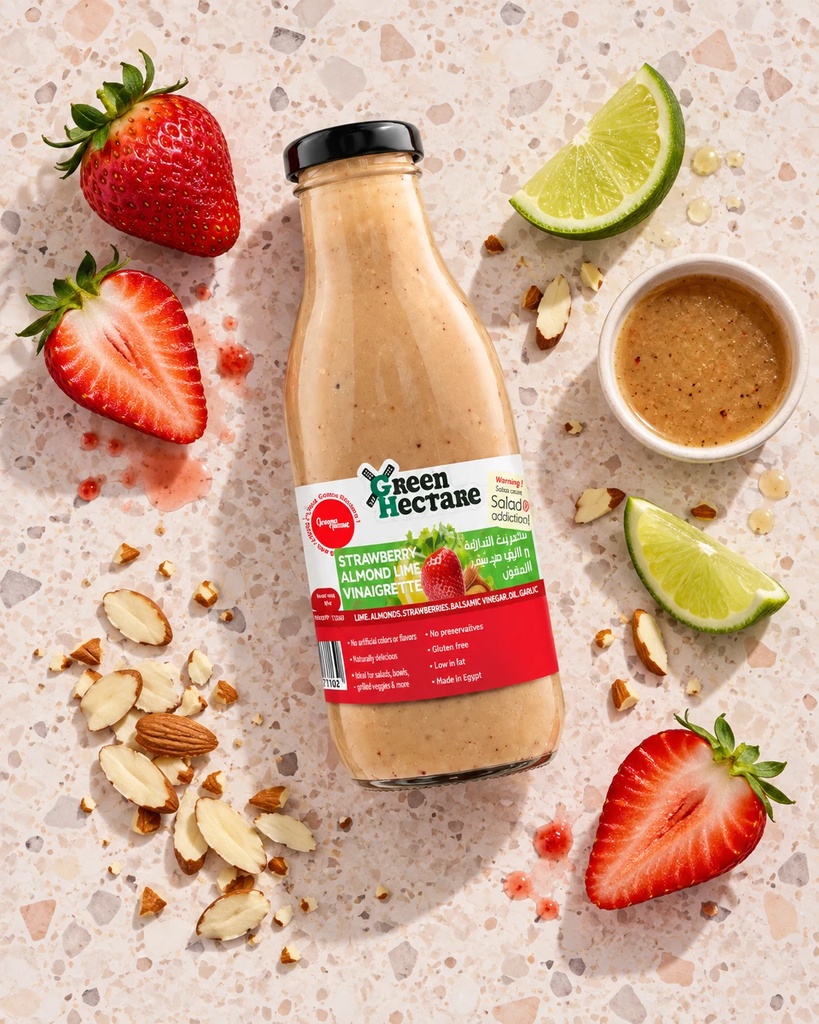 Strawberry Almond Lime Vinaigrette