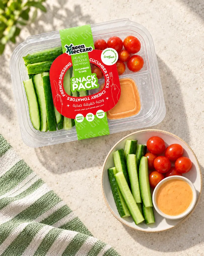Cucumber 'n Dip Snack Pack