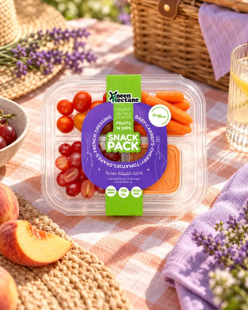  Fruits 'n Dip Snack Pack