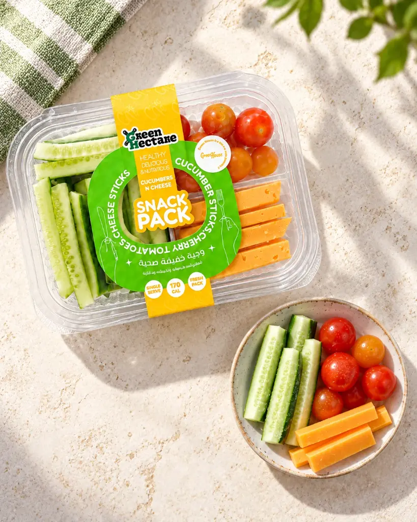 Cucumber 'n Cheese Snack Pack