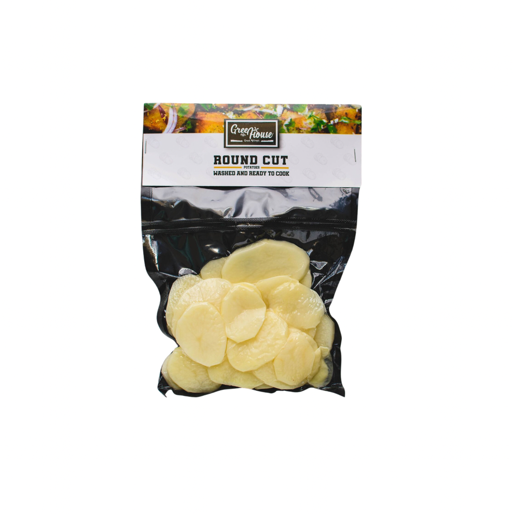 Round Cut Potatoes