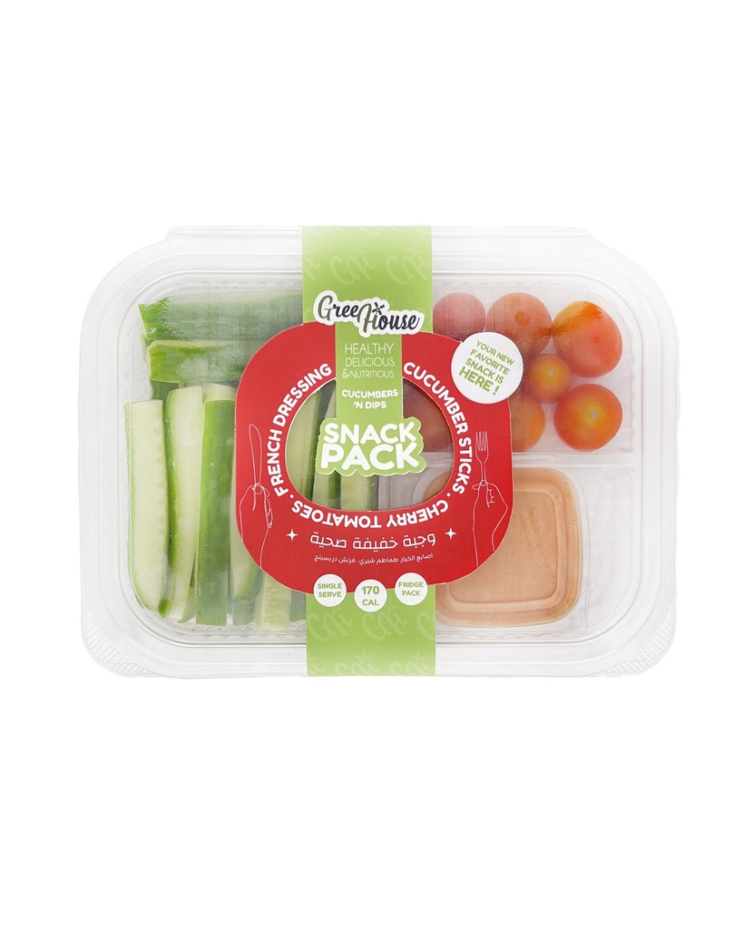 Cucumber 'n Dip Snack Pack